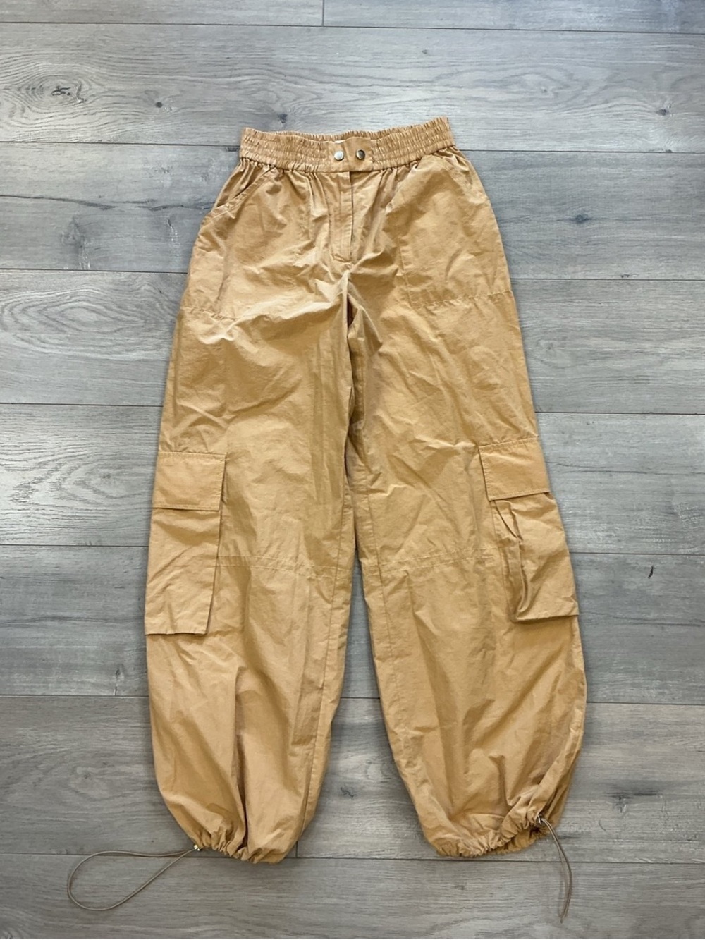 Anthropologie parachute tan Cargo Pants - Picture 3 of 4